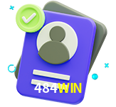 Tornar-se um membro do 484WIN é muito simples